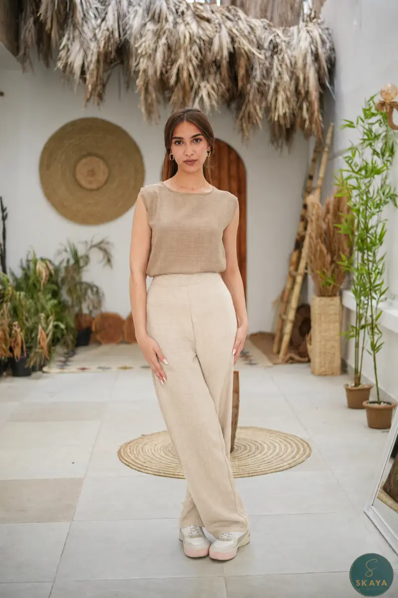 Basic Linen pants — View 3